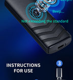 Digital LCD Alcohol Breathalyzer Contactless Portable Detector