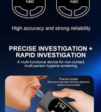 Digital LCD Alcohol Breathalyzer Contactless Portable Detector