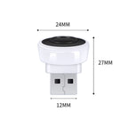 5V USB LED Mini Ambient Atmosphere Light for Car Home and Office