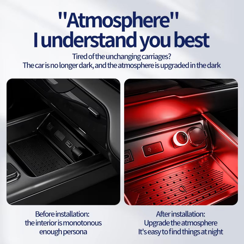 5V USB LED Mini Ambient Atmosphere Light for Car Home and Office