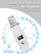 Ultrasonic Facial Skin Scrubber and Pore Cleanser