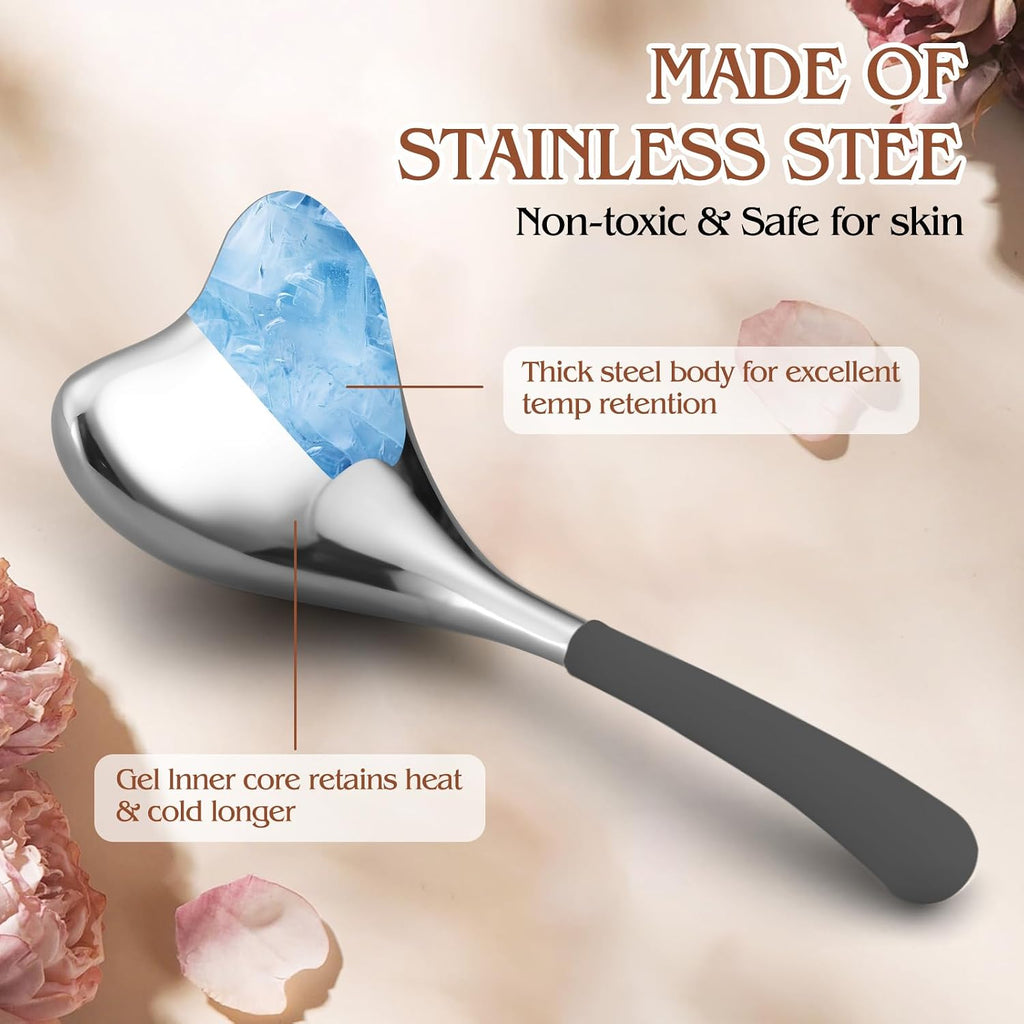 Stainless Steel Gua Sha Facial Cooling Massage Sticks