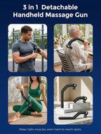 Dual Head Handheld Percussion Muscle Massage Gun