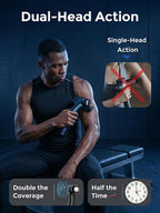 Dual Head Handheld Percussion Muscle Massage Gun
