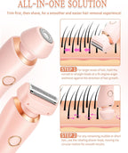 Electric Women's Body and Facial Hair Shaver