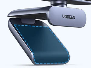 2K HD USB Webcam with Dual Microphones for Streaming and Video Calls