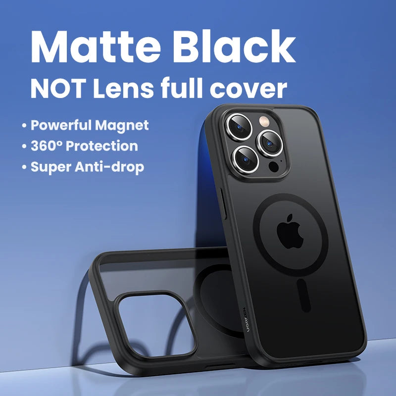 Magnetic Shockproof Phone Case for iPhone 15 and 16 Series