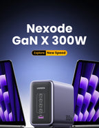 300W GaN Desktop Charging Station for Laptops and Smartphones