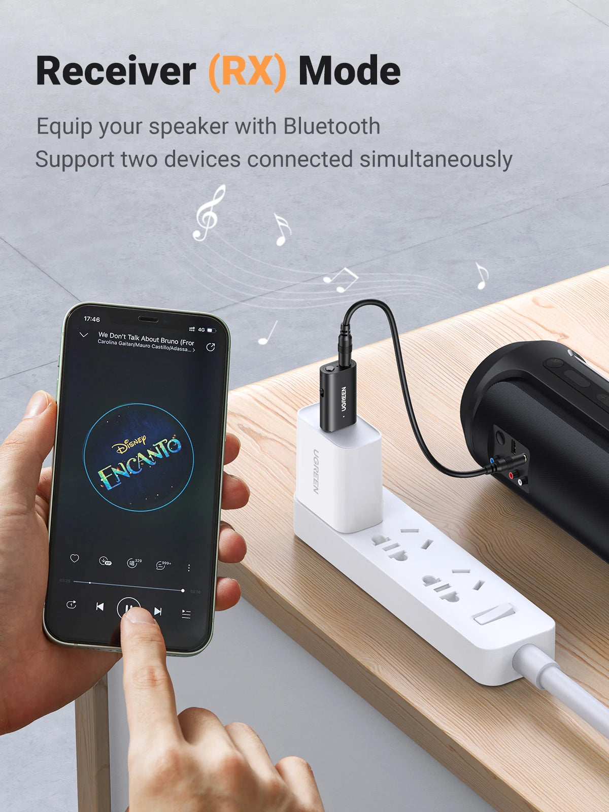 2-in-1 Bluetooth 5.1 Car Transmitter and Receiver Adapter - 22