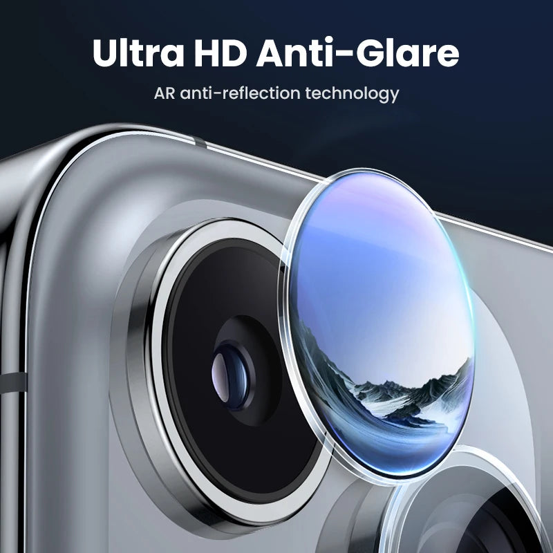 Tempered Glass Camera Lens Protector for iPhone Series - 2