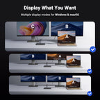 9-in-1 USB-C Docking Station with 4K Triple Display and 100W PD