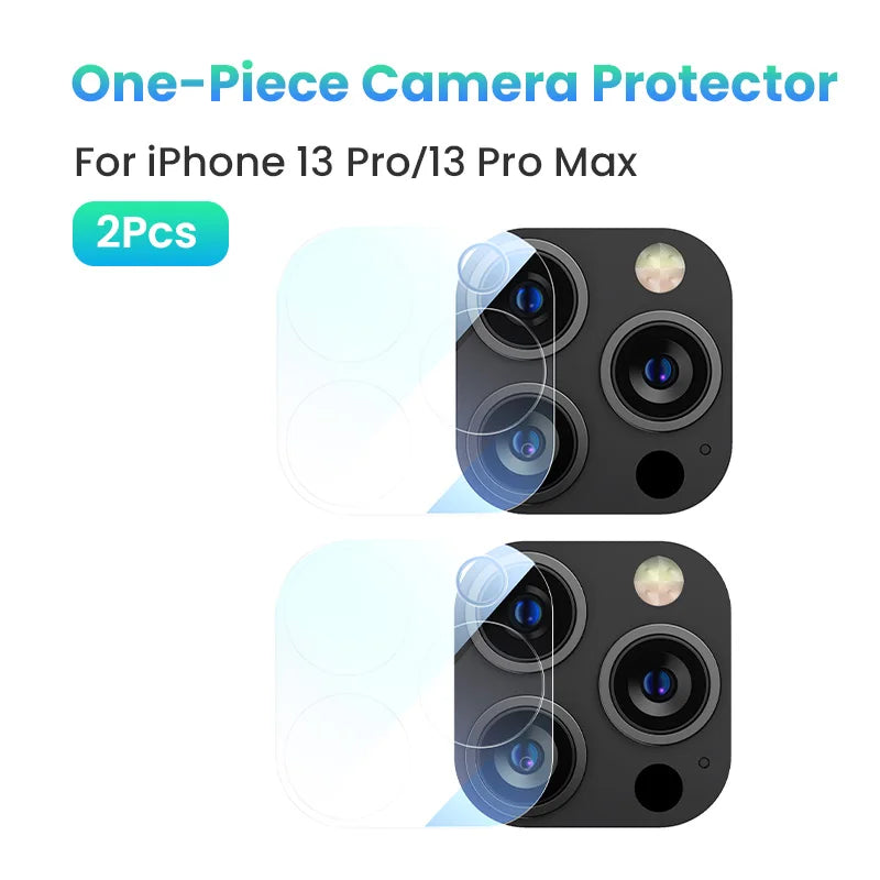 Tempered Glass Camera Lens Protector for iPhone 13-15 Series