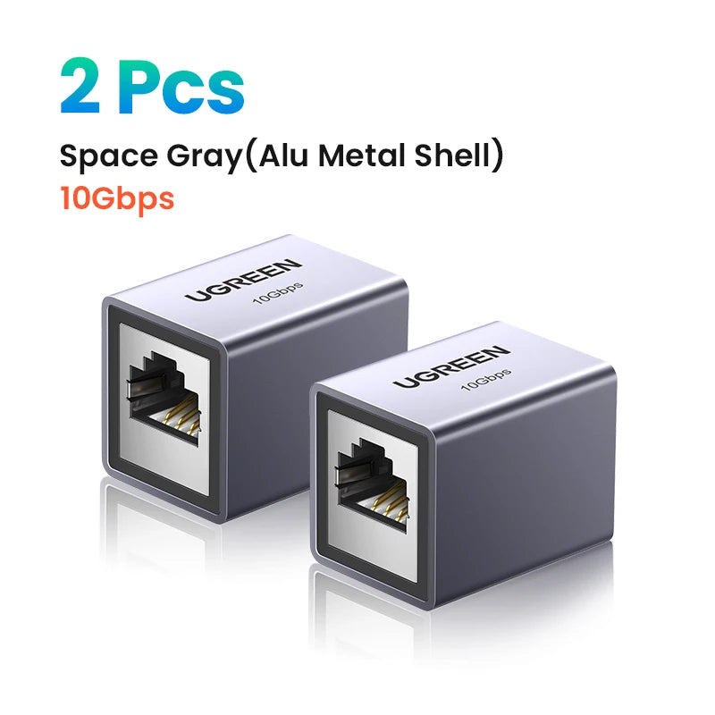 10Gbps RJ45 Ethernet Cable Extender Adapter