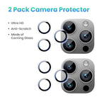 Tempered Glass Camera Lens Protector for iPhone Series