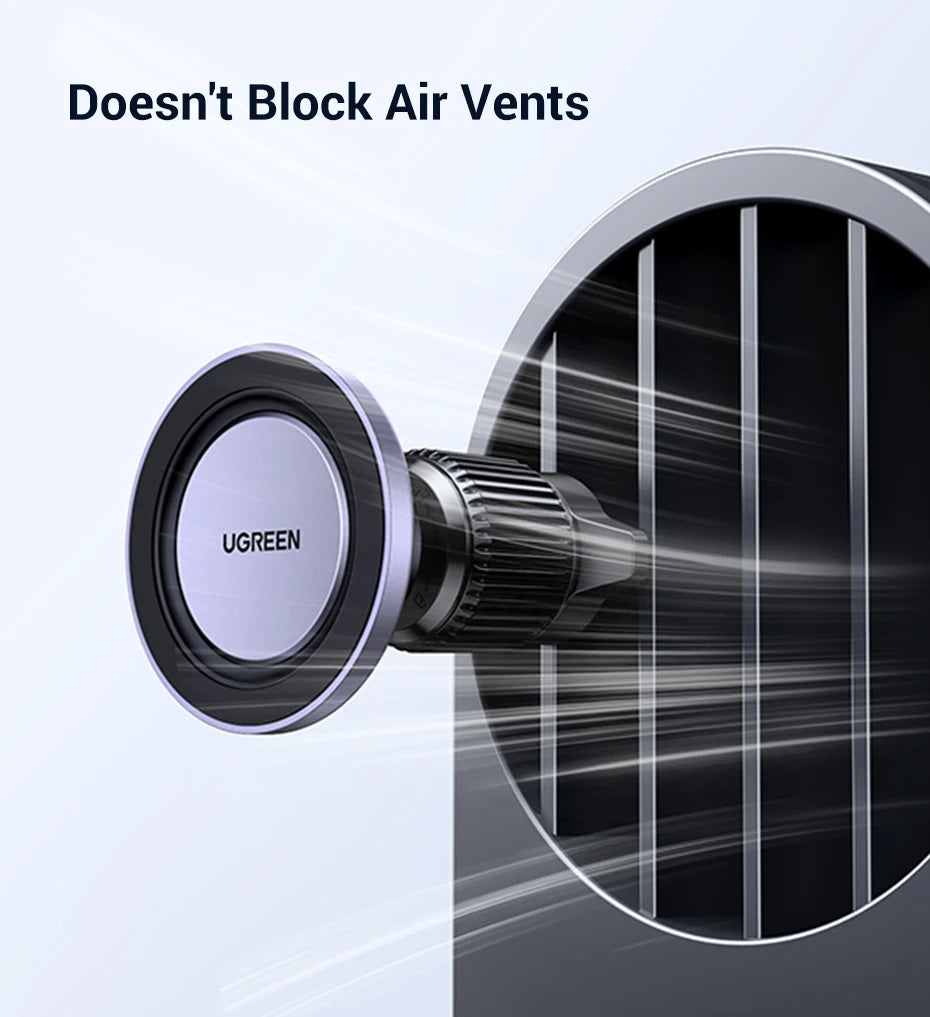 Magnetic Air Vent Car Phone Mount for Smartphones