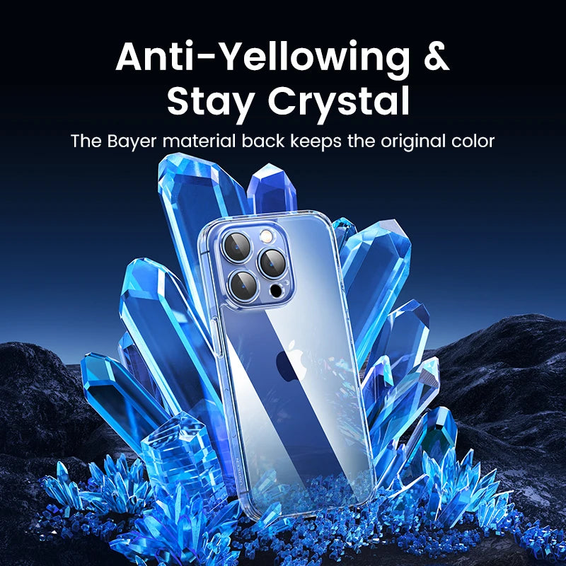 Shockproof Crystal Clear Protective Case for iPhone Series - 4