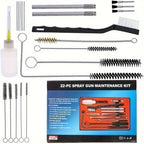 23-Piece Airbrush and Spray Gun Cleaning Tool Kit