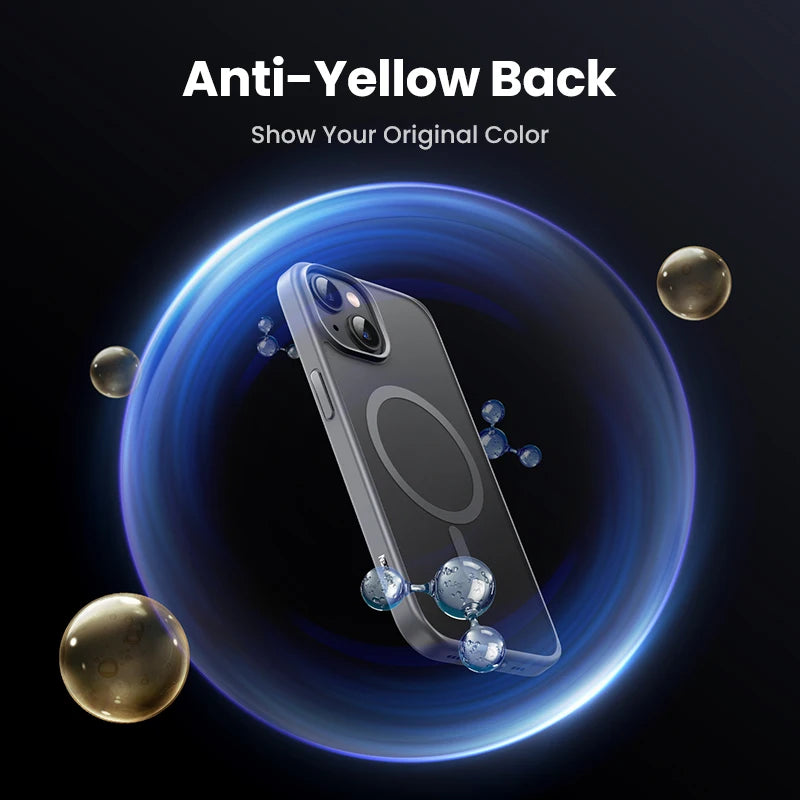 Magnetic Shockproof Phone Case for iPhone 15 and 16 Series
