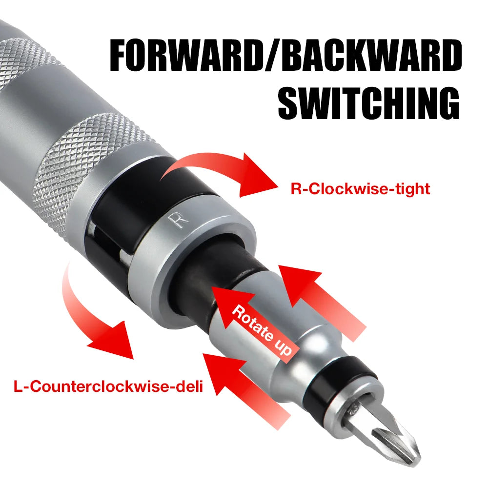 Manual Impact Screwdriver Set for Removing Stuck Screws