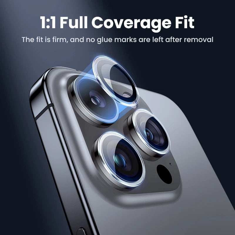 Tempered Glass Camera Lens Protector for iPhone Series - 5