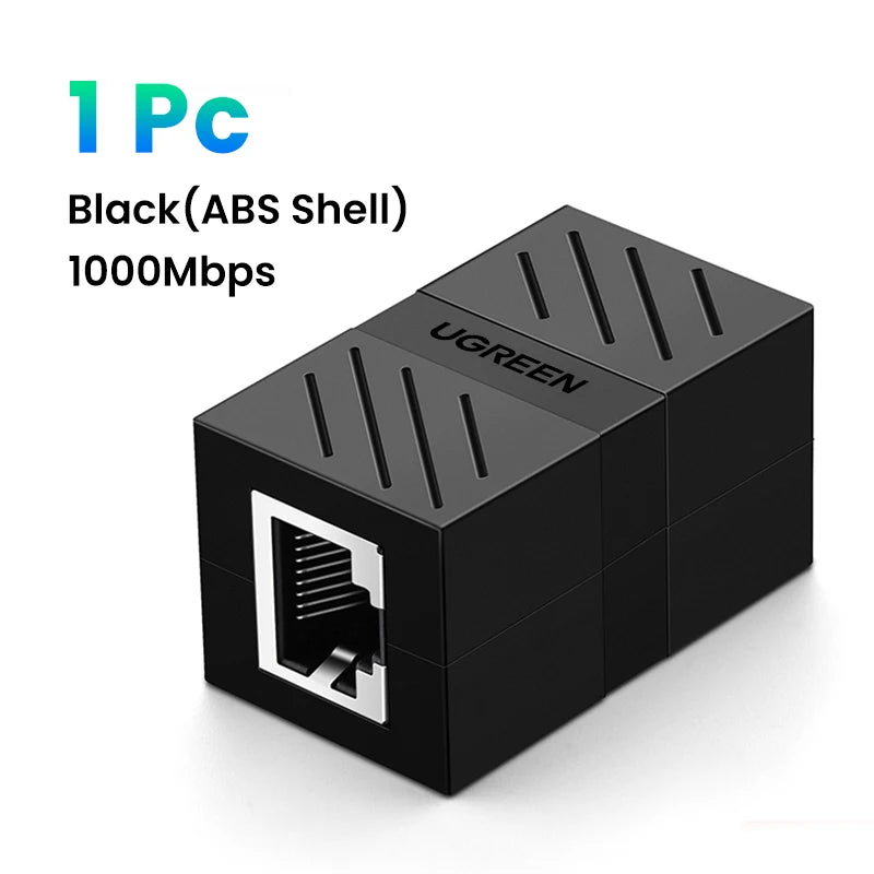 RJ45 Female to Female Ethernet Network Cable Extender Coupler