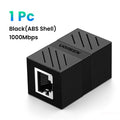 RJ45 Female to Female Ethernet Network Cable Extender Coupler