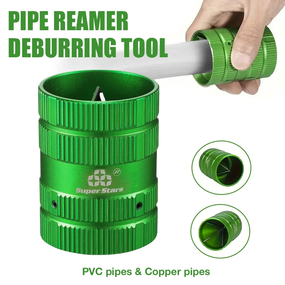 Professional Pipe Reamer and Deburring Tool for PVC and Metal Pipes