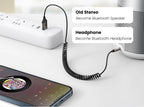Bluetooth 5.3 Wireless Audio Receiver Adapter for Car AUX