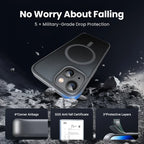 Magnetic Shockproof Phone Case for iPhone 15 and 16 Series