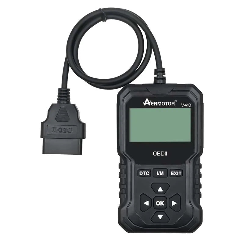 OBD2 Engine Fault Code Reader Diagnostic Scanner for 12V Vehicles - 12