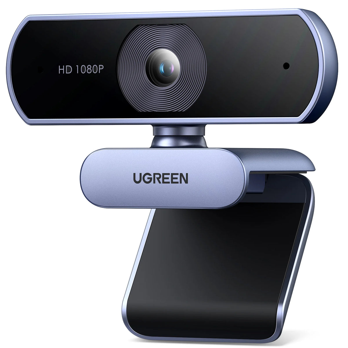 1080P HD USB Webcam with Dual Microphones for Laptop and PC