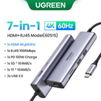 USB 3.0 to Gigabit Ethernet Adapter with 3-Port USB Hub