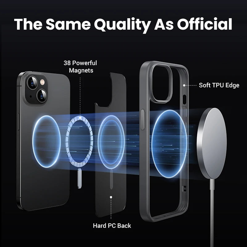 Magnetic Shockproof Phone Case for iPhone 15 and 16 Series - 5