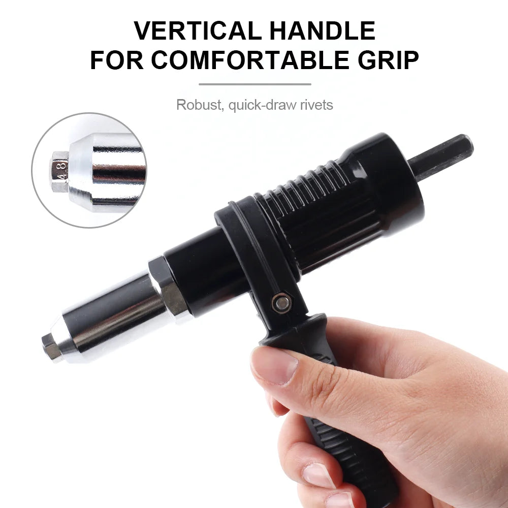 Electric Drill Rivet Gun Adapter Conversion Head