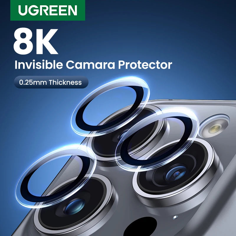 Tempered Glass Camera Lens Protector for iPhone Series