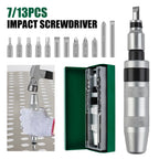 Manual Impact Screwdriver Set for Removing Stuck Screws