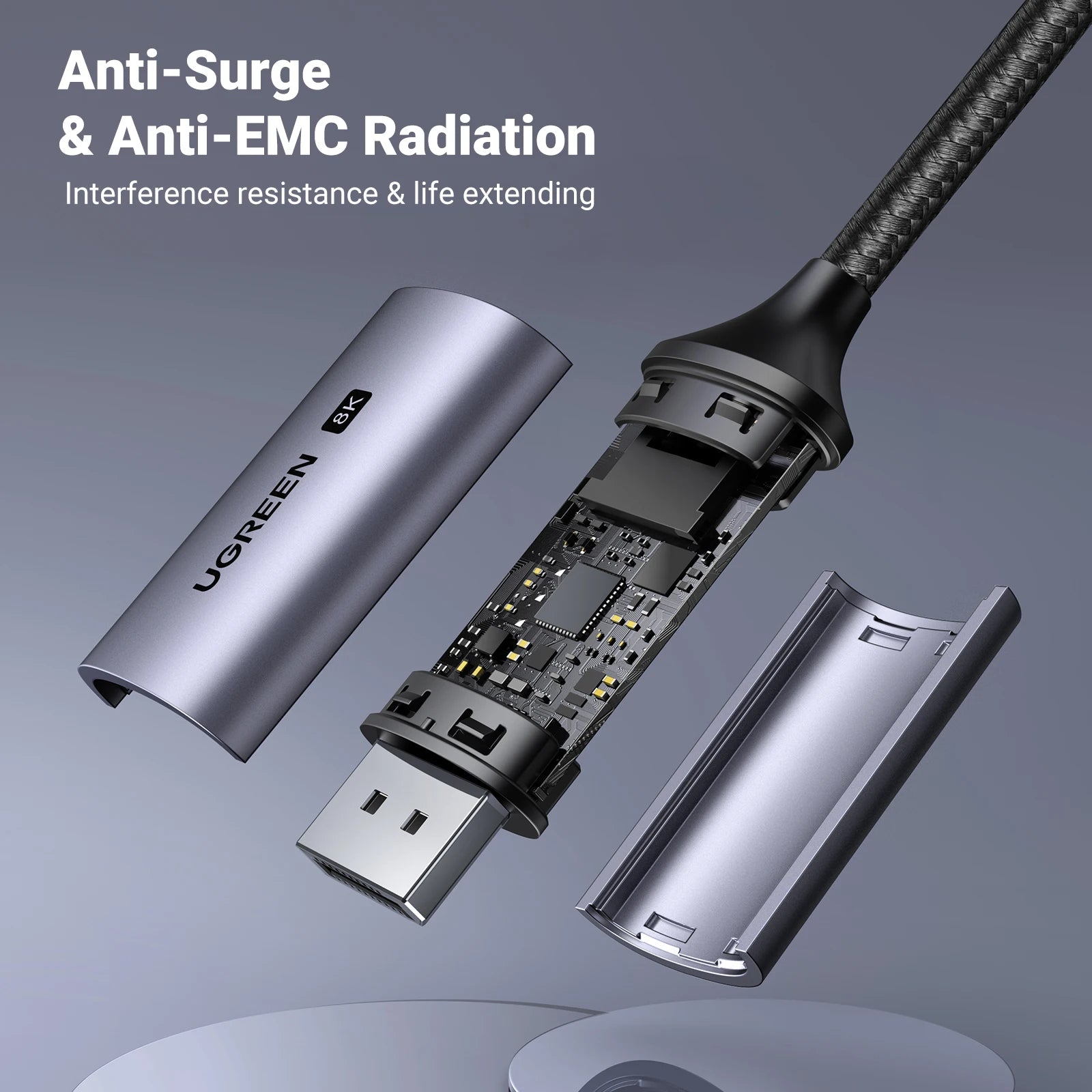 USB-C to DisplayPort 1.4 Cable for 8K 60Hz Ultra HD Video - 23