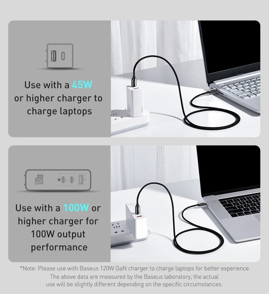 100W USB-C Fast Charging Cable with Digital Power Display - 11