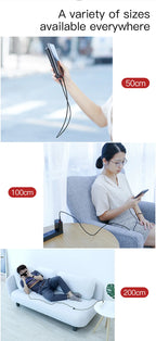 Fast Charging Braided Micro USB Cable for Android Devices