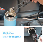 12V 24V 120W Portable Electric Car Immersion Heater for Hot Liquids