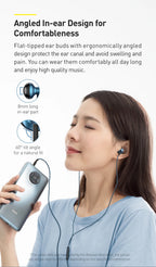 Wired In-Ear Headphones with 3.5mm Jack and Microphone
