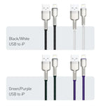 2.4A Fast Charging Braided USB Cable for iPhone
