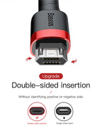 Fast Charging Braided Micro USB Cable for Android Devices