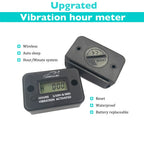 Wireless Digital Vibration Hour Meter for 2 or 4 Stroke Gas Engines