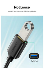 USB-C to USB 3.0 OTG Adapter Cable for Smartphones and Tablets