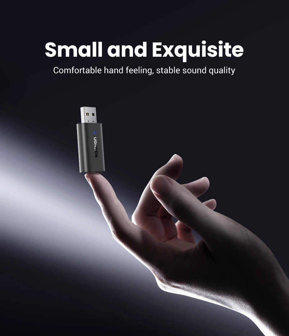 2-in-1 Bluetooth 5.1 Car Transmitter and Receiver Adapter