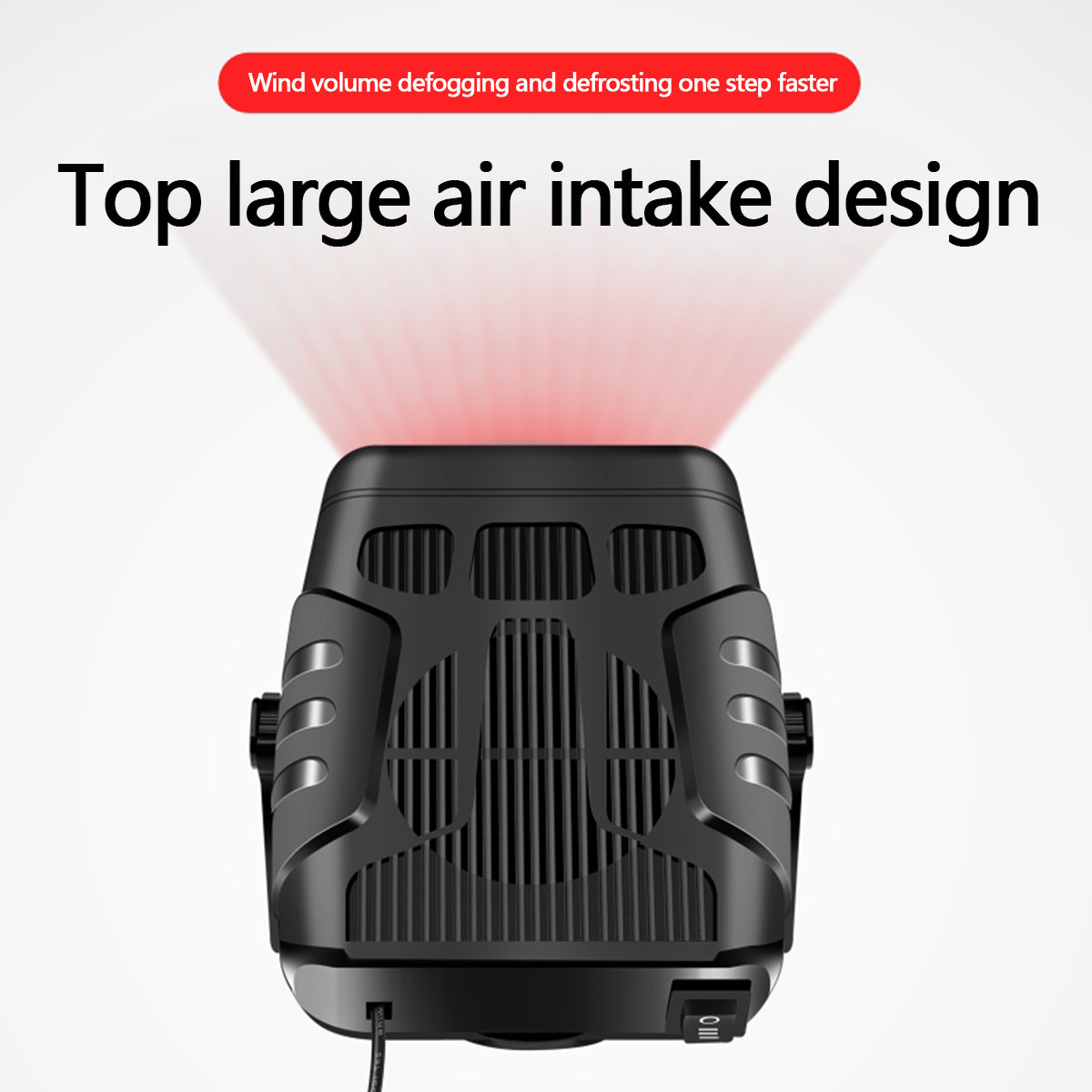 12V 120W Portable Car Heater and Defroster Fan for Windshield