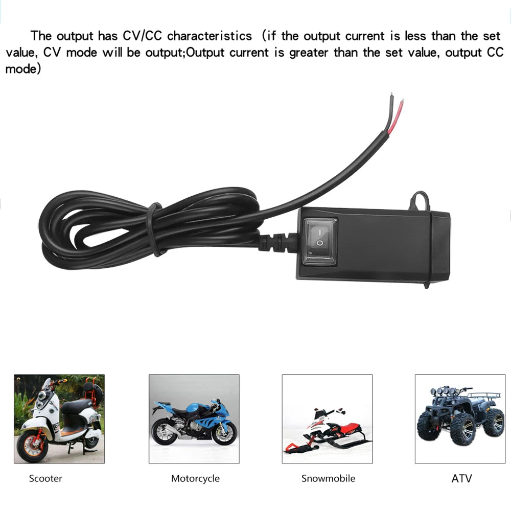 Waterproof Motorcycle Dual USB Charger with Quick Charge 3.0