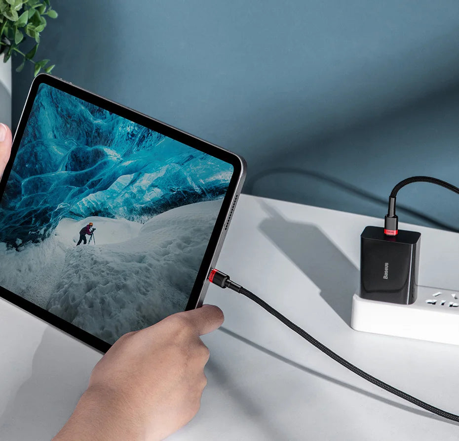 100W USB-C to USB-C Fast Charging and Data Cable - 12