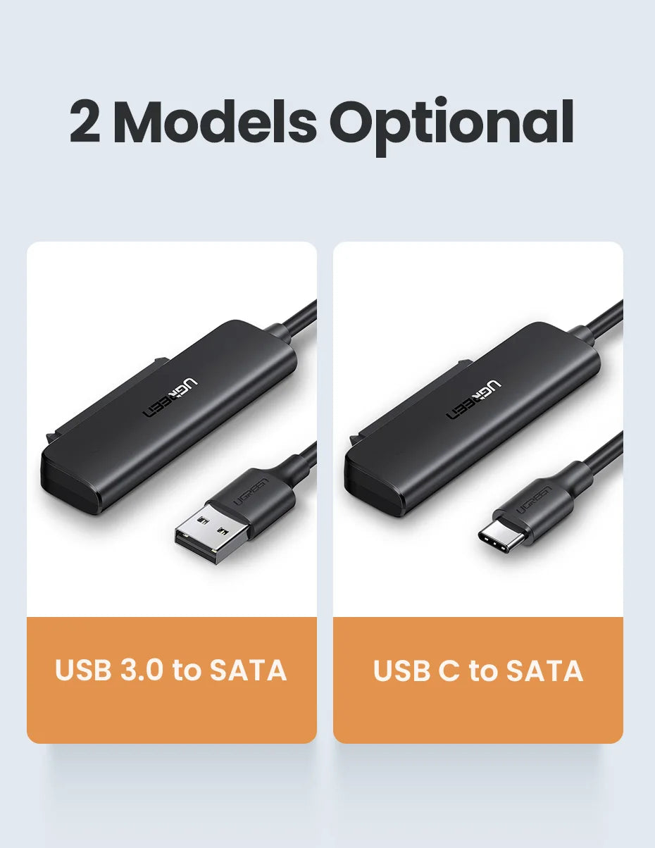 USB 3.0 to SATA Adapter for 2.5-Inch Hard Drives and SSDs - 18